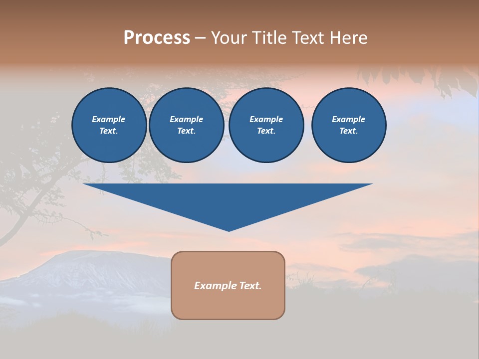 Peace Sky Beauty PowerPoint Template