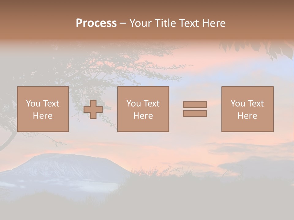 Peace Sky Beauty PowerPoint Template