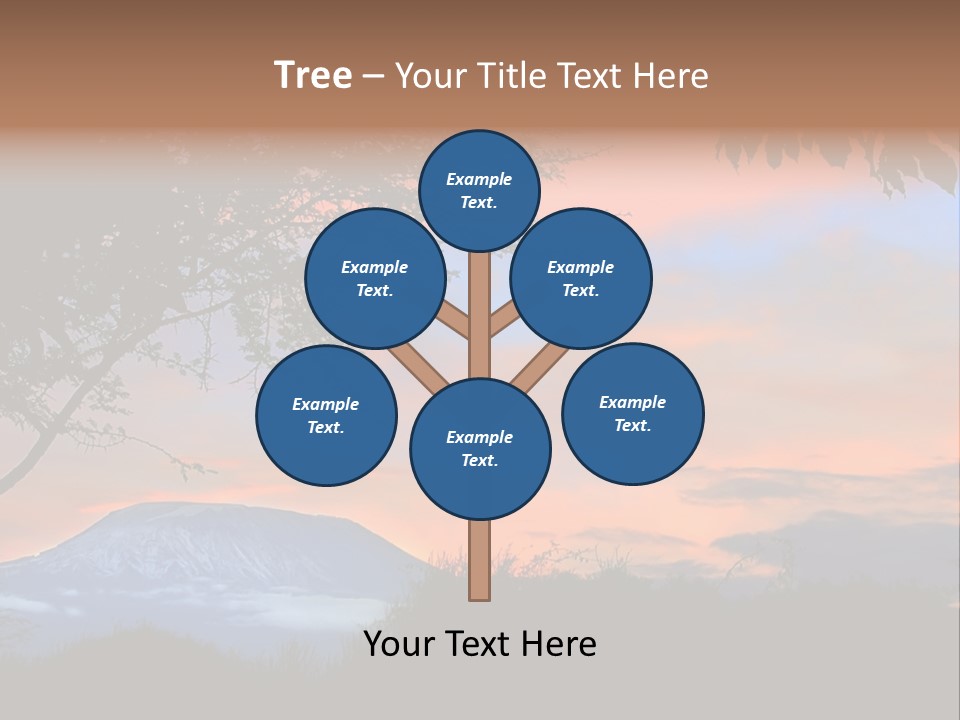 Peace Sky Beauty PowerPoint Template