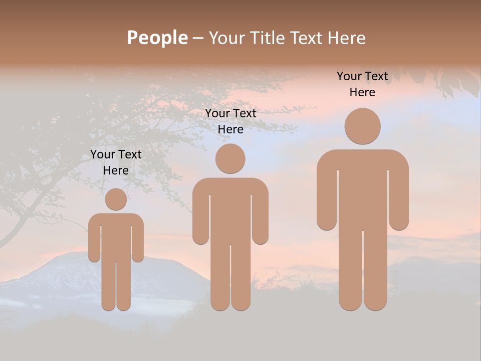 Peace Sky Beauty PowerPoint Template