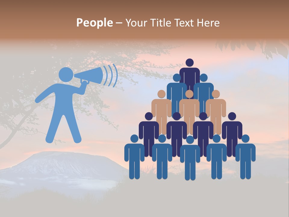 Peace Sky Beauty PowerPoint Template