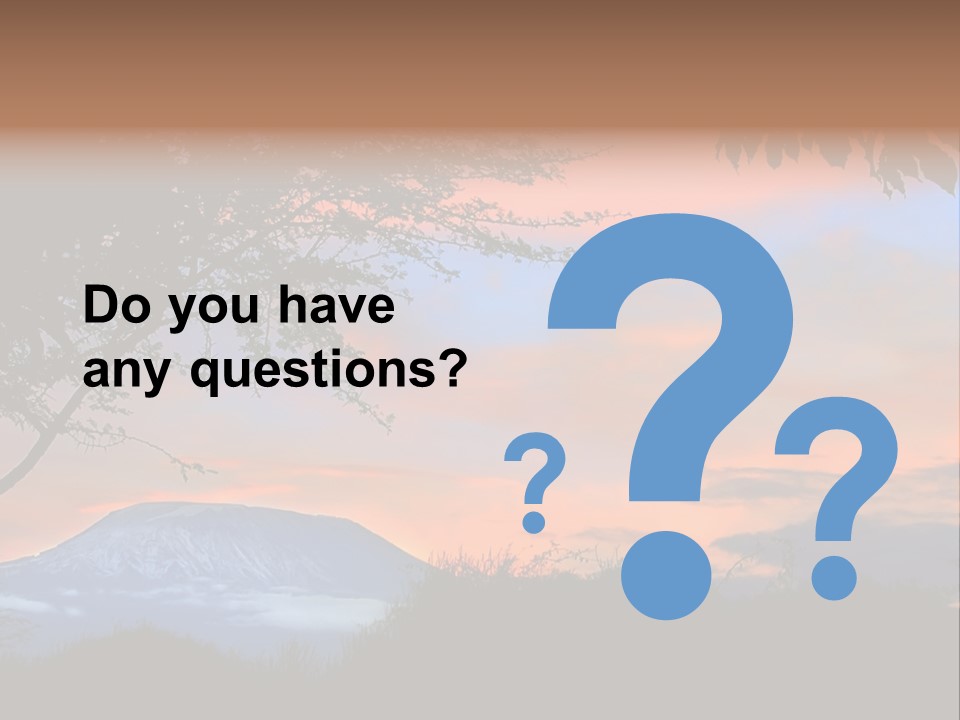 Peace Sky Beauty PowerPoint Template