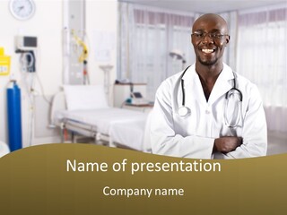 Medicine Portrait Medical PowerPoint Template