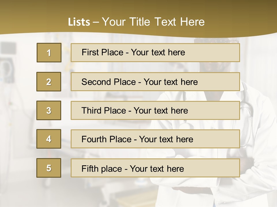 Medicine Portrait Medical PowerPoint Template
