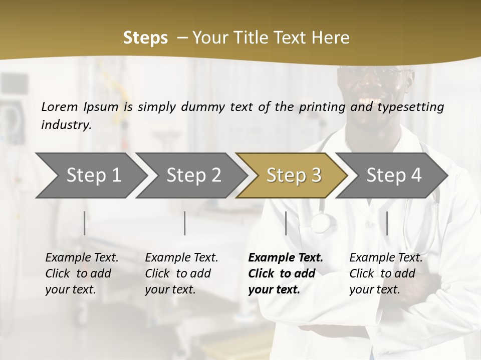 Medicine Portrait Medical PowerPoint Template