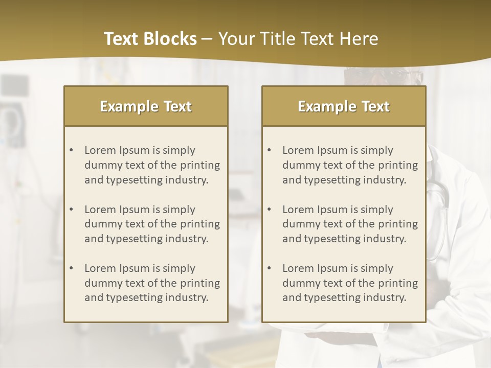 Medicine Portrait Medical PowerPoint Template