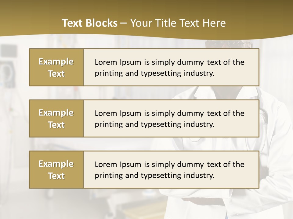 Medicine Portrait Medical PowerPoint Template
