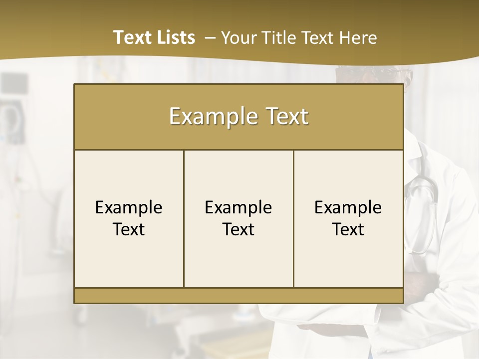 Medicine Portrait Medical PowerPoint Template