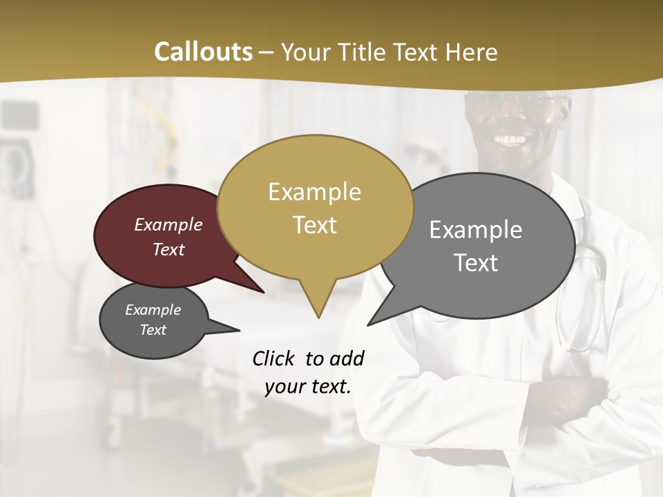 Medicine Portrait Medical PowerPoint Template