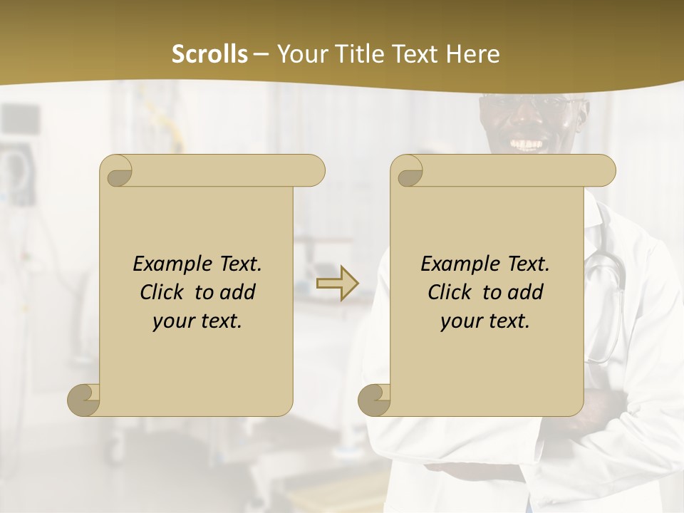 Medicine Portrait Medical PowerPoint Template