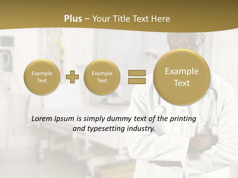 Medicine Portrait Medical PowerPoint Template