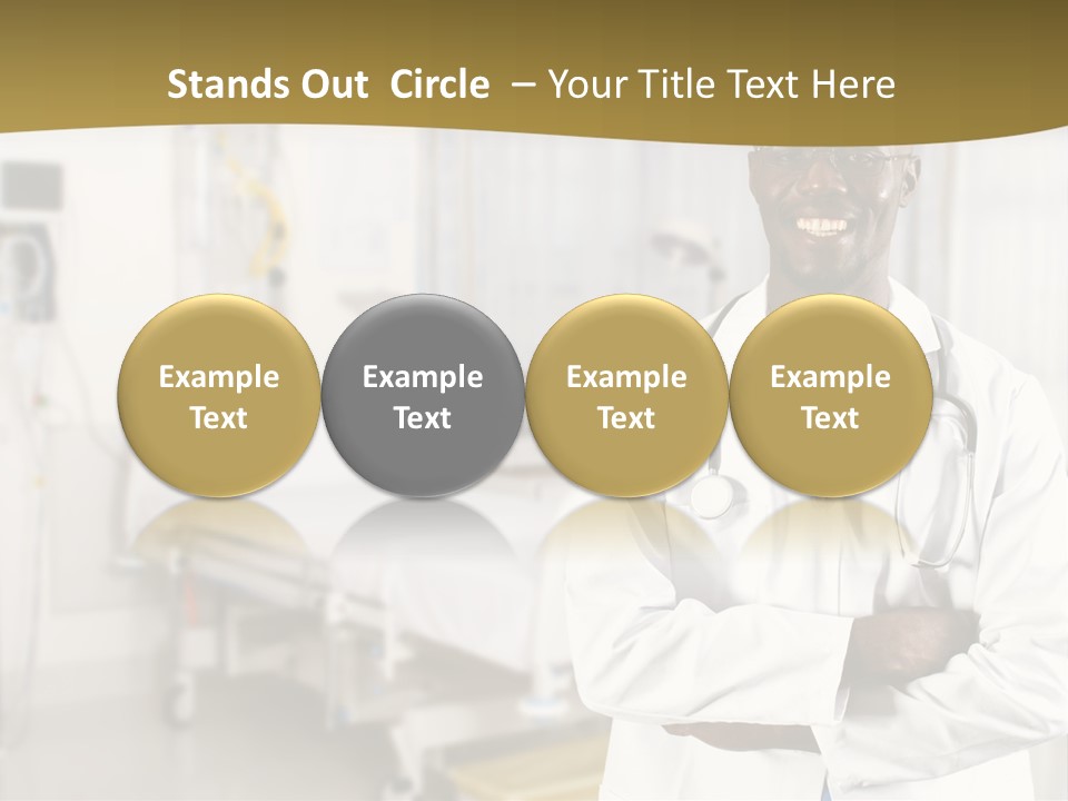 Medicine Portrait Medical PowerPoint Template