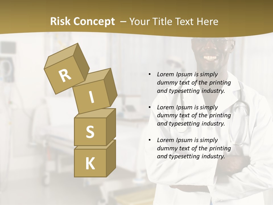 Medicine Portrait Medical PowerPoint Template