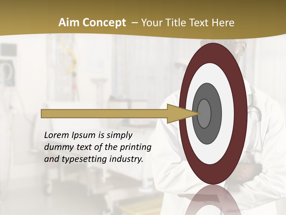 Medicine Portrait Medical PowerPoint Template