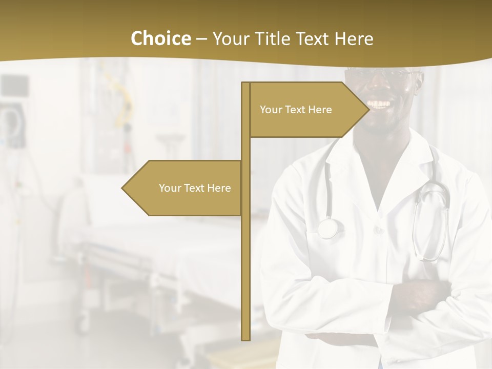 Medicine Portrait Medical PowerPoint Template