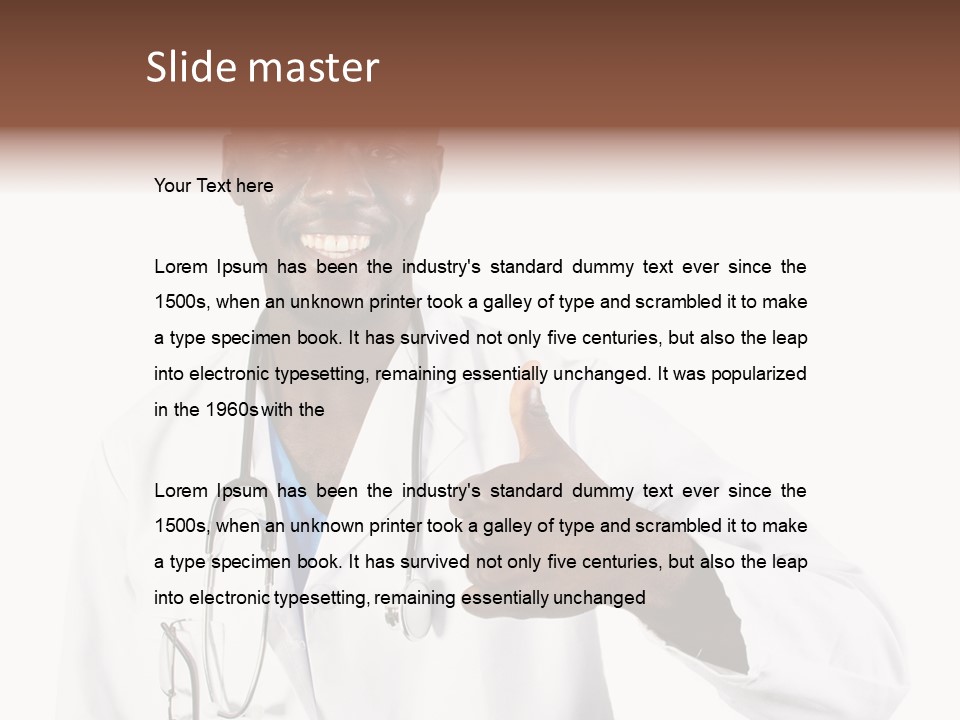 Doctor Medical Symbol PowerPoint Template