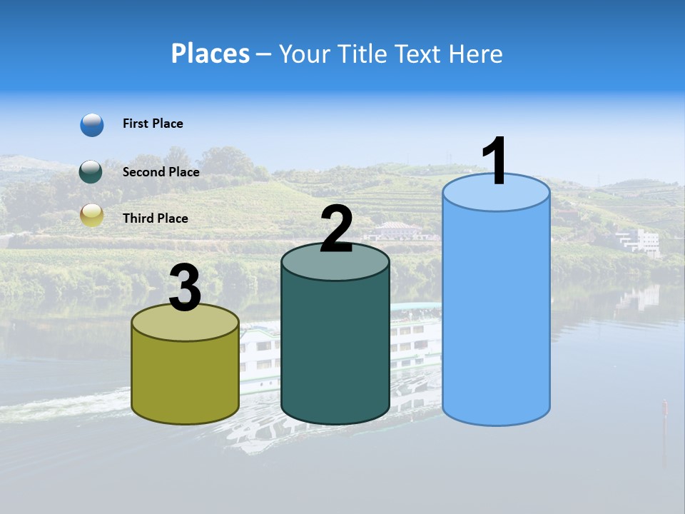 Travel Outdoor Boat PowerPoint Template