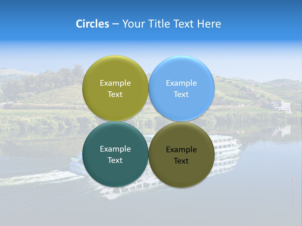 Travel Outdoor Boat PowerPoint Template