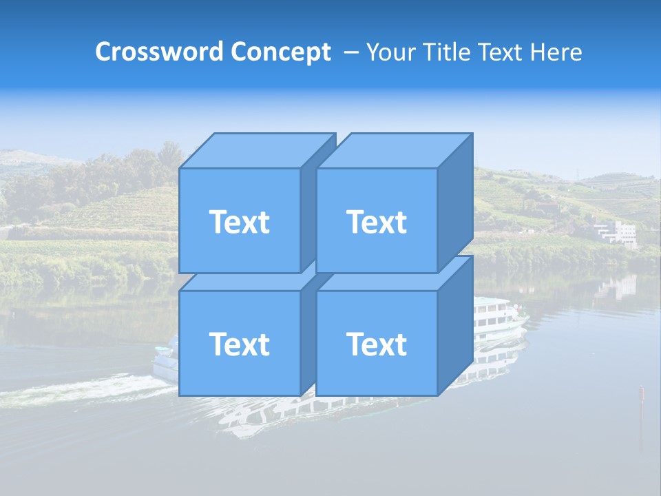 Travel Outdoor Boat PowerPoint Template