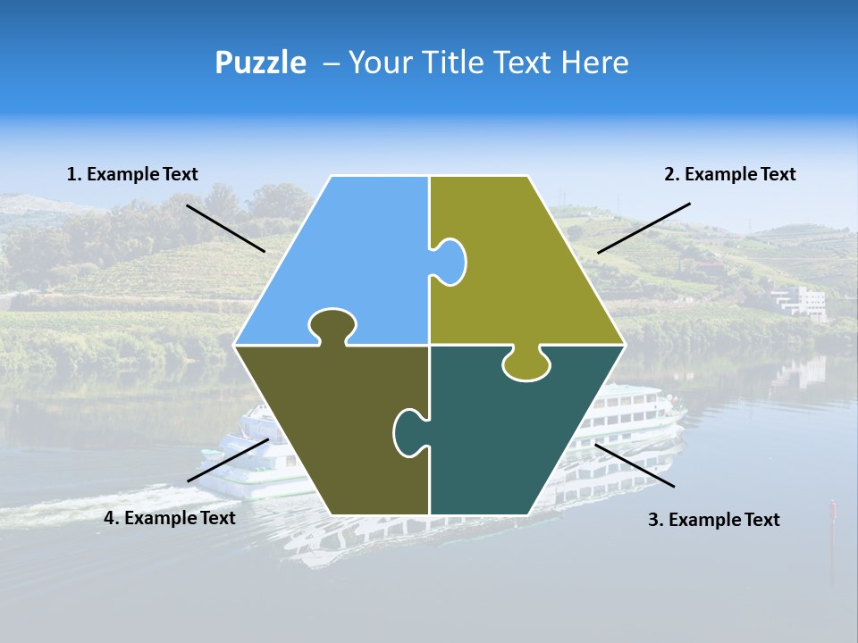 Travel Outdoor Boat PowerPoint Template