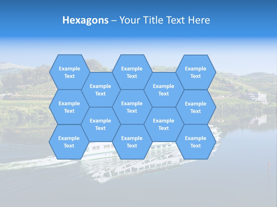 Travel Outdoor Boat PowerPoint Template