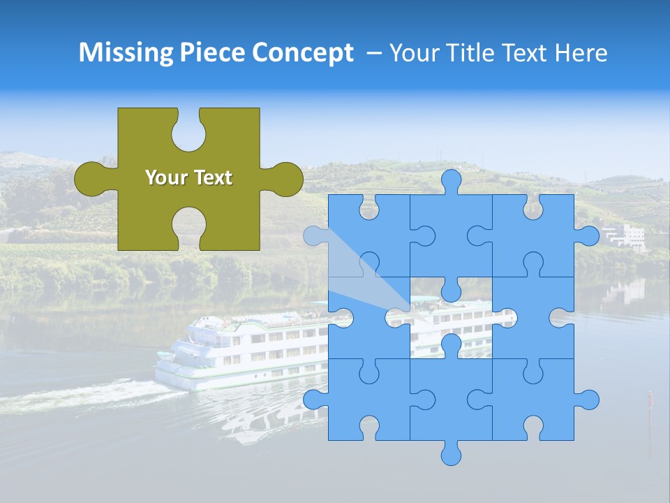 Travel Outdoor Boat PowerPoint Template