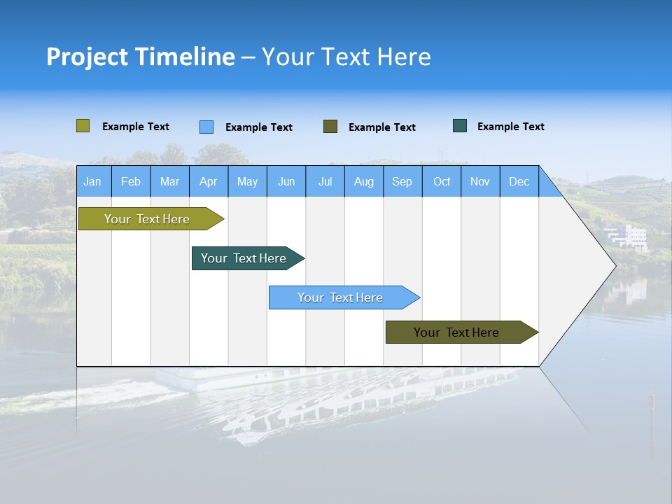 Travel Outdoor Boat PowerPoint Template