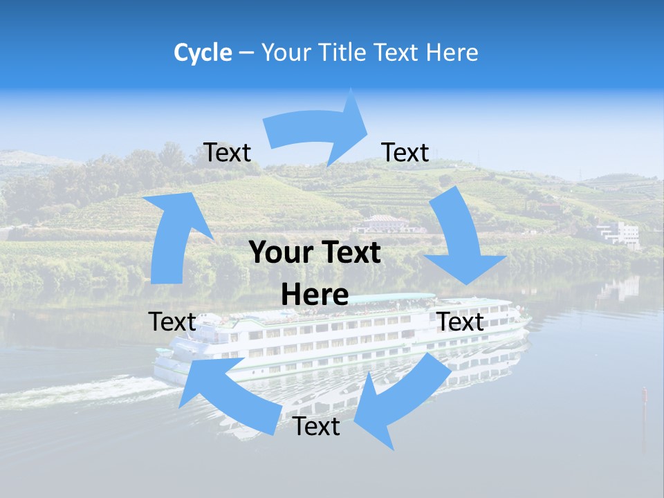 Travel Outdoor Boat PowerPoint Template