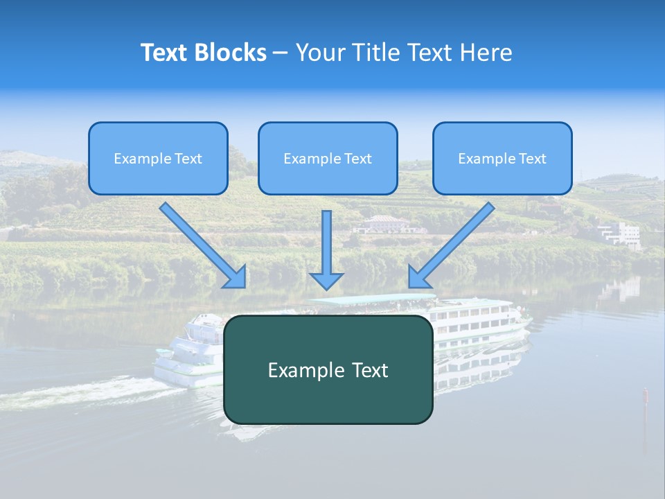 Travel Outdoor Boat PowerPoint Template