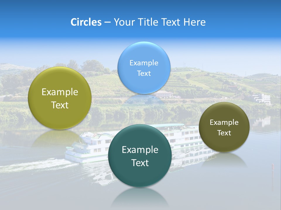 Travel Outdoor Boat PowerPoint Template