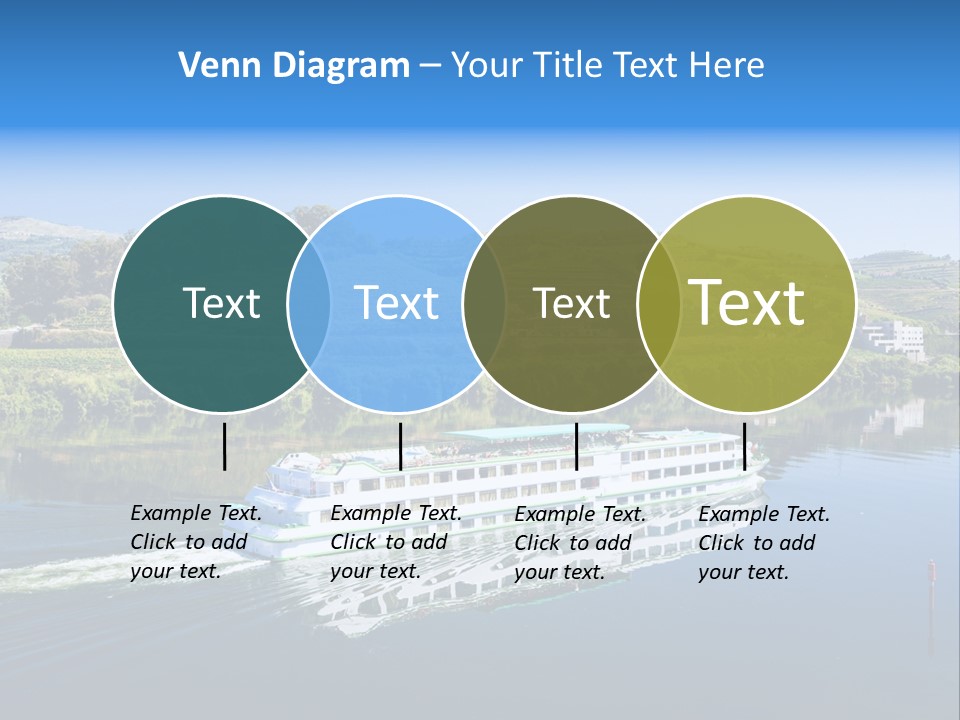 Travel Outdoor Boat PowerPoint Template