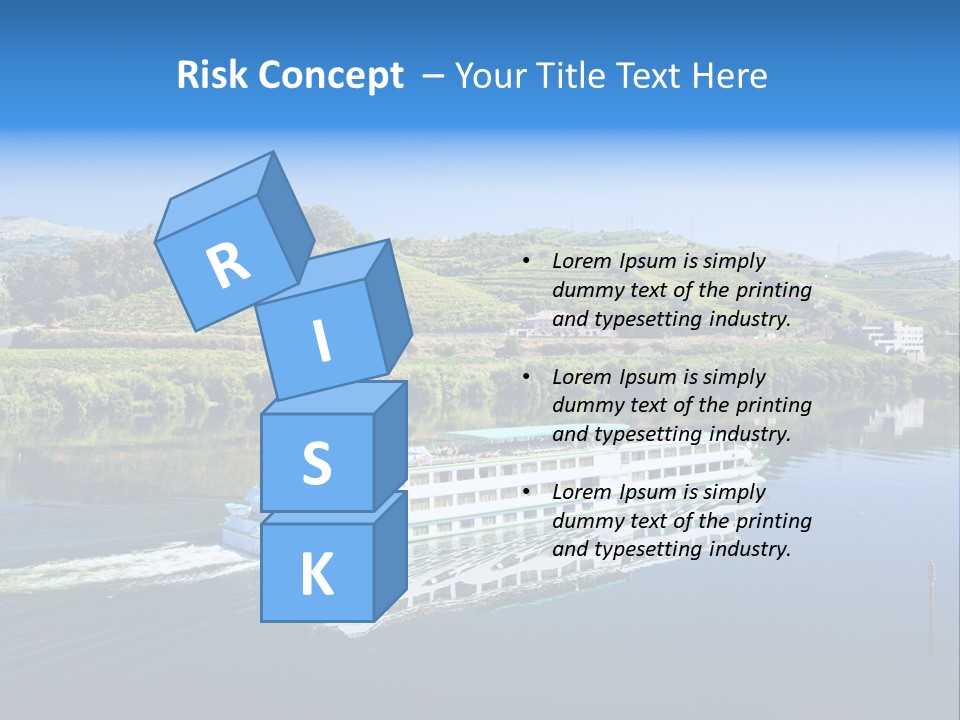 Travel Outdoor Boat PowerPoint Template