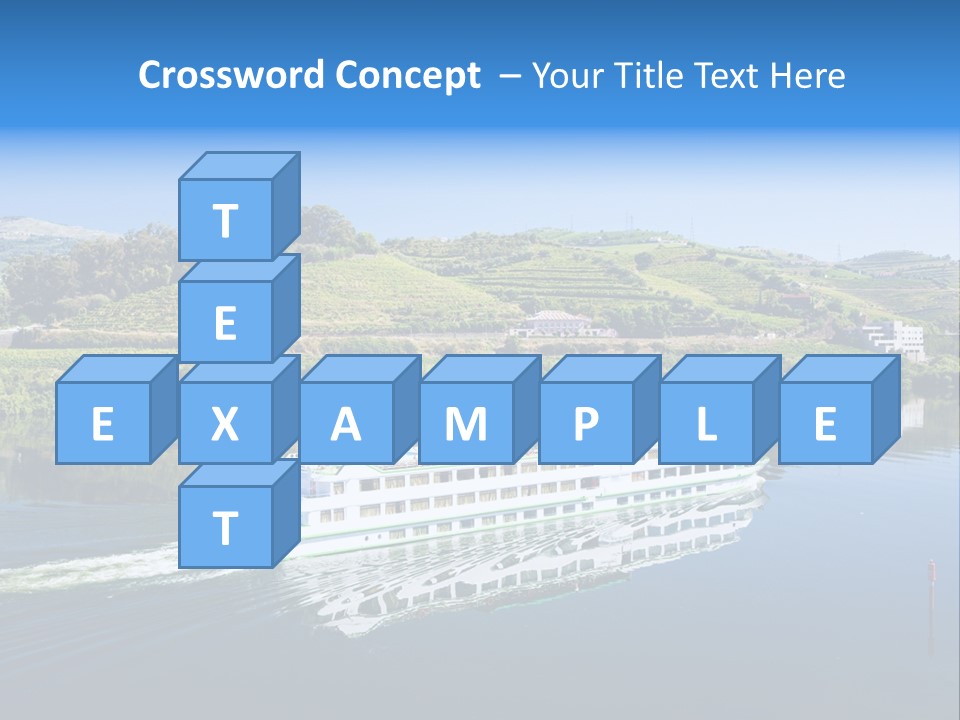 Travel Outdoor Boat PowerPoint Template