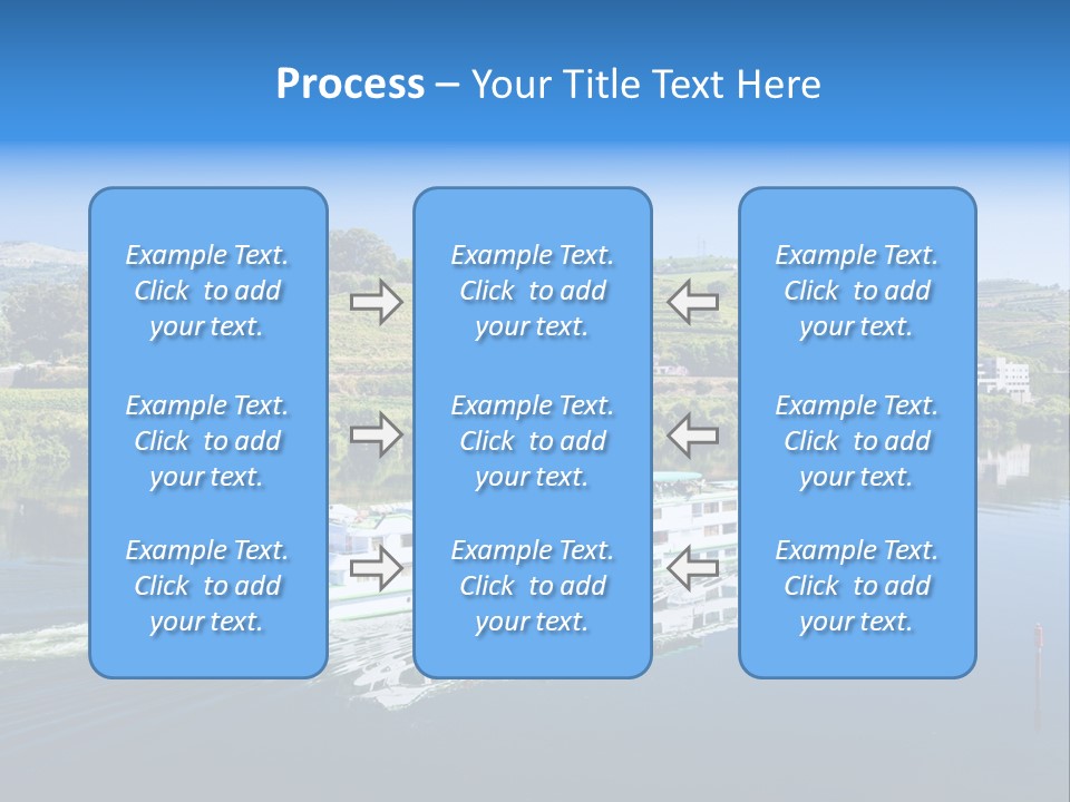 Travel Outdoor Boat PowerPoint Template