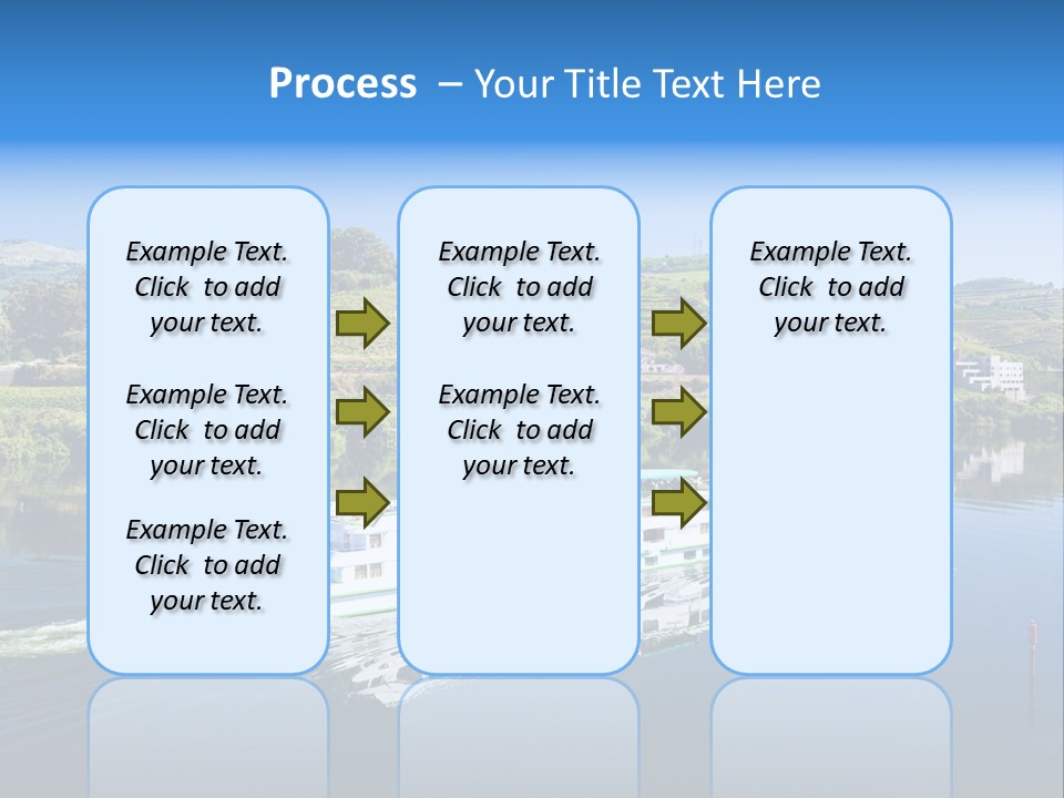Travel Outdoor Boat PowerPoint Template