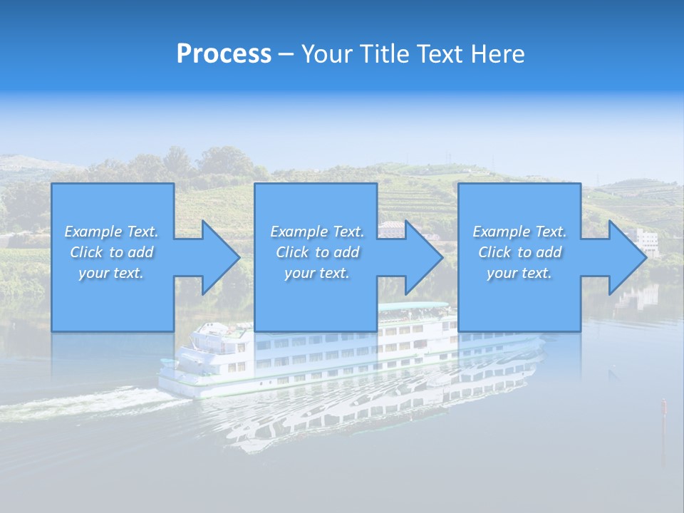 Travel Outdoor Boat PowerPoint Template