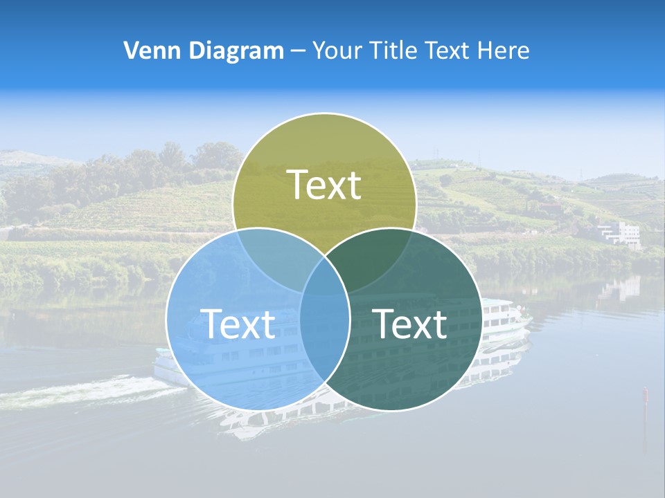 Travel Outdoor Boat PowerPoint Template