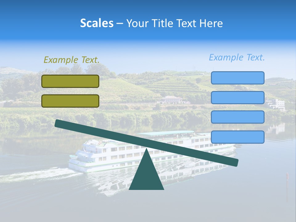 Travel Outdoor Boat PowerPoint Template