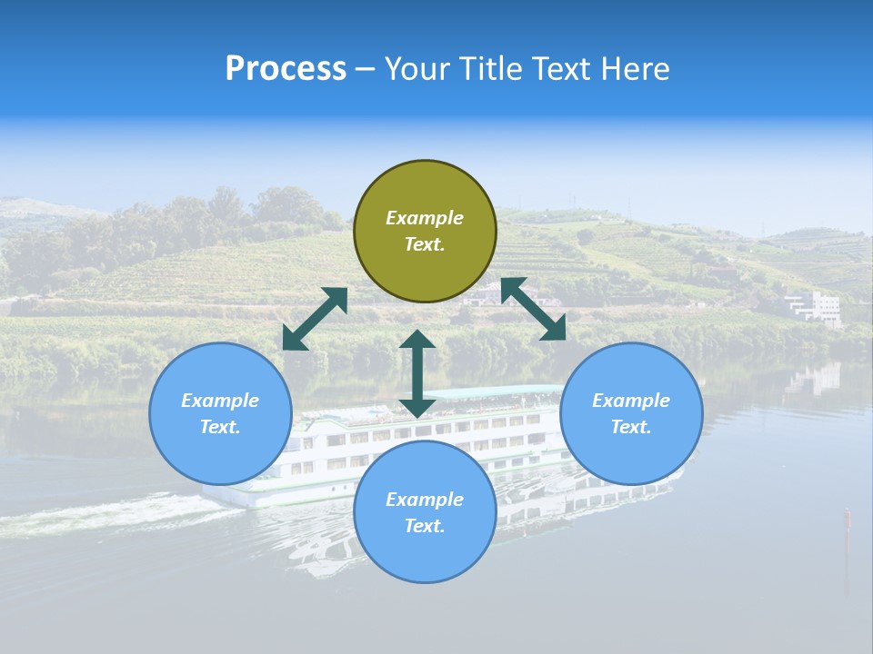 Travel Outdoor Boat PowerPoint Template