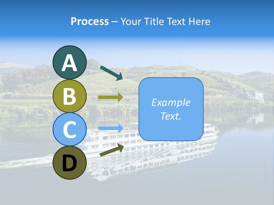 Travel Outdoor Boat PowerPoint Template