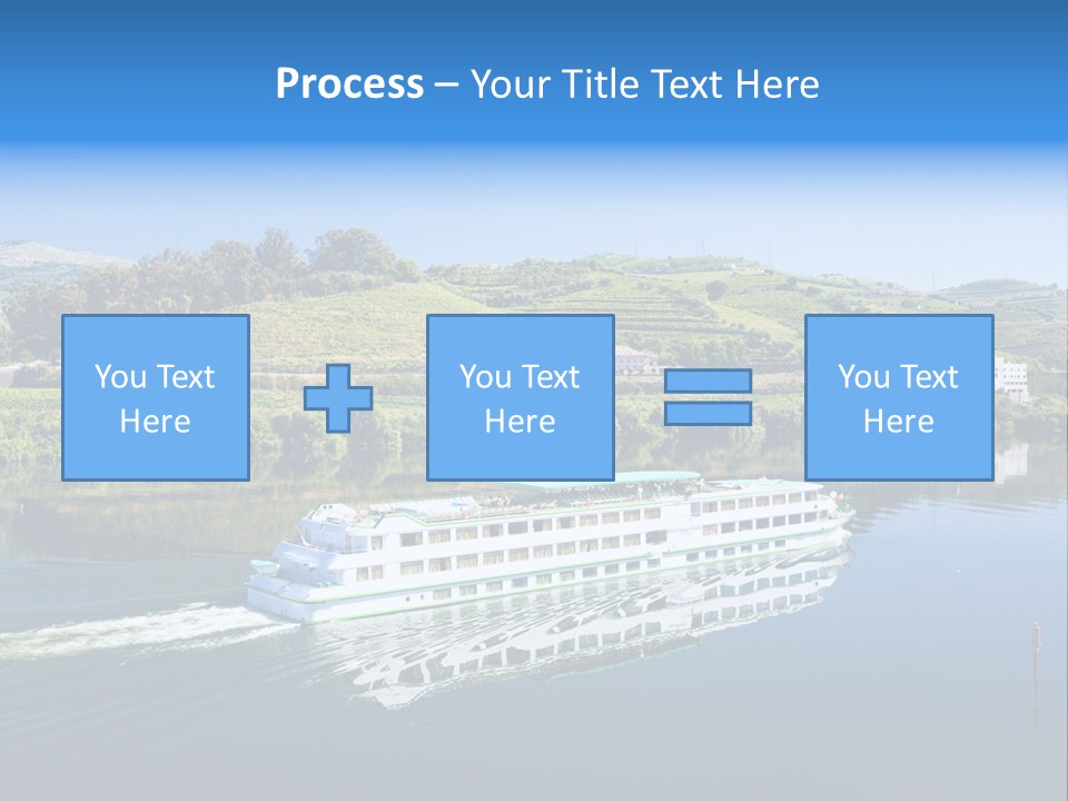 Travel Outdoor Boat PowerPoint Template