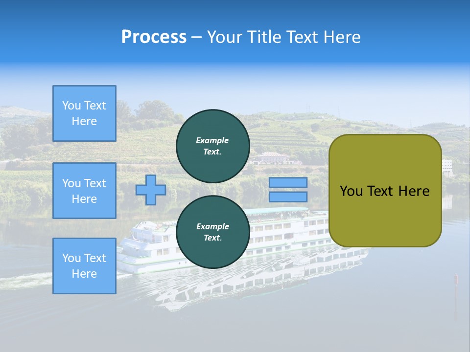 Travel Outdoor Boat PowerPoint Template