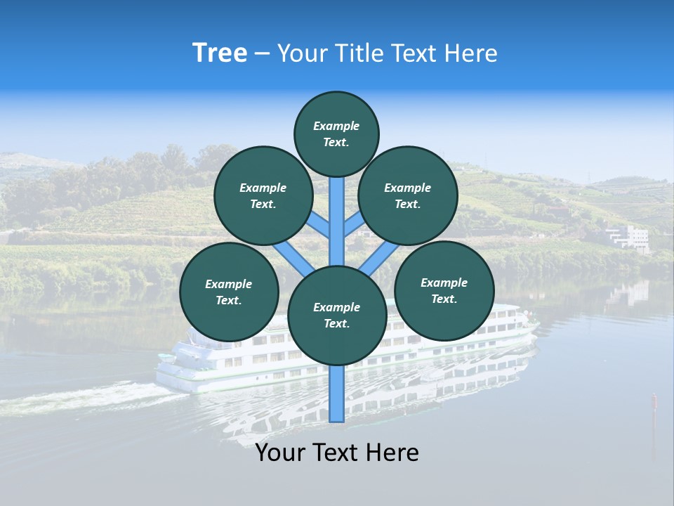 Travel Outdoor Boat PowerPoint Template