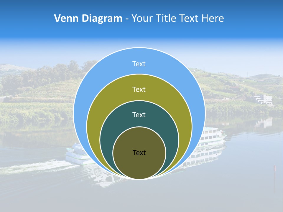 Travel Outdoor Boat PowerPoint Template