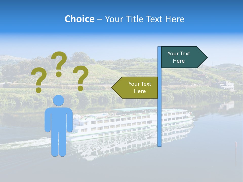 Travel Outdoor Boat PowerPoint Template