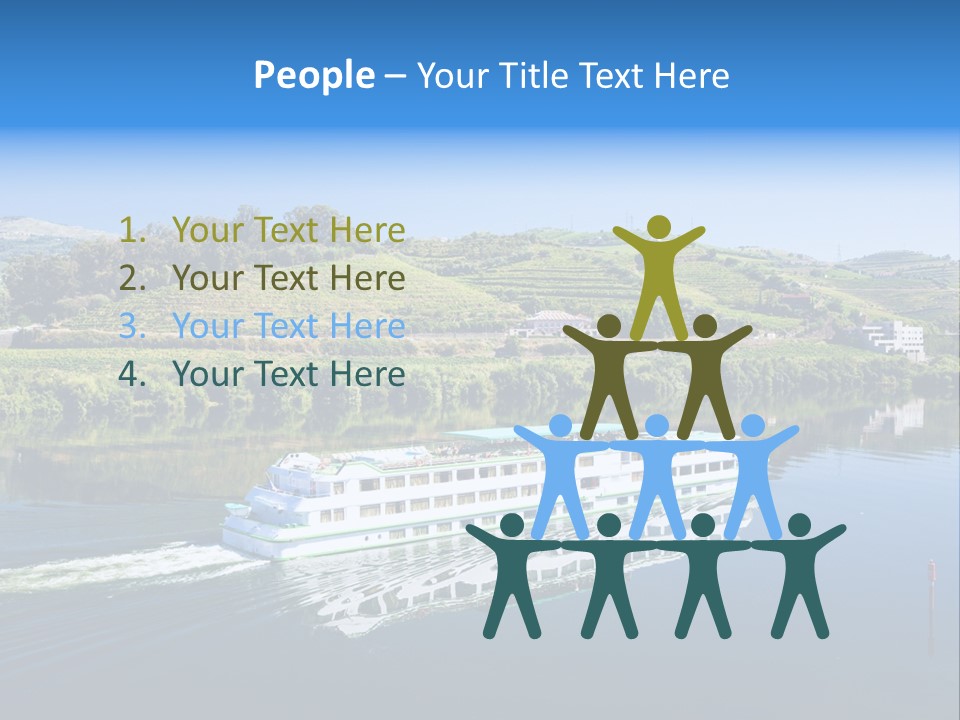 Travel Outdoor Boat PowerPoint Template