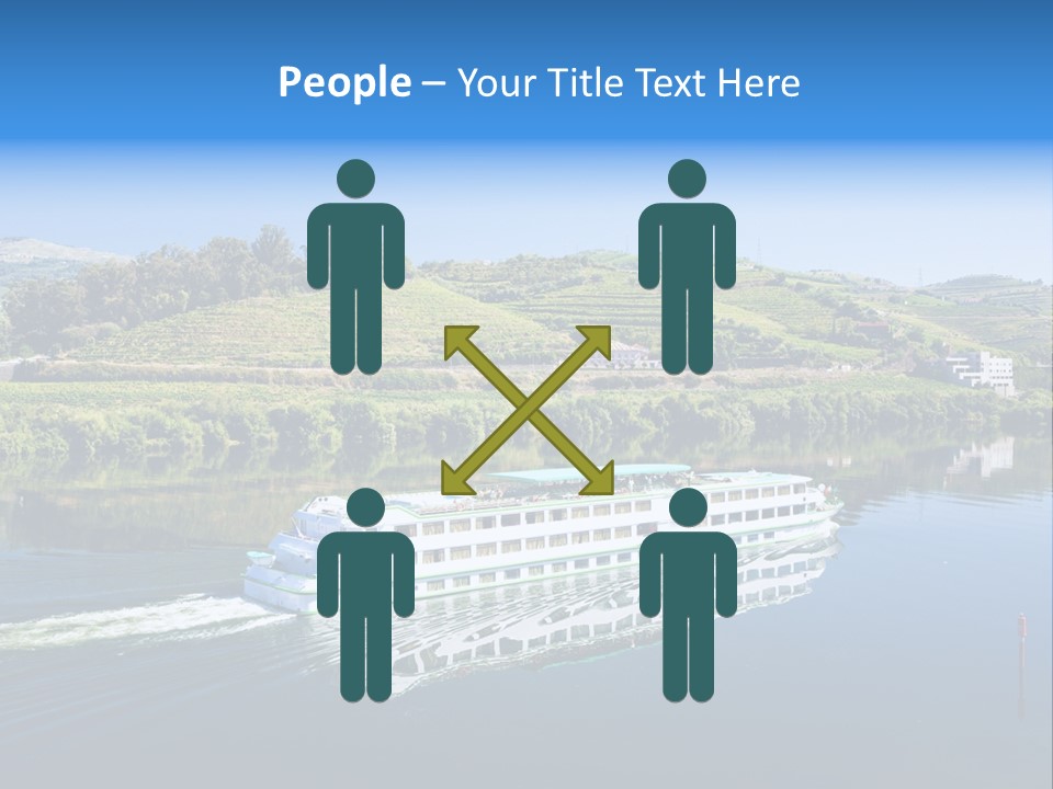 Travel Outdoor Boat PowerPoint Template