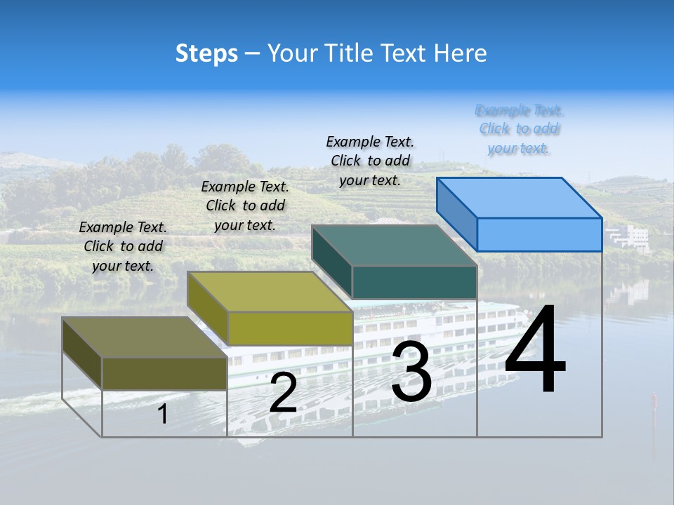Travel Outdoor Boat PowerPoint Template