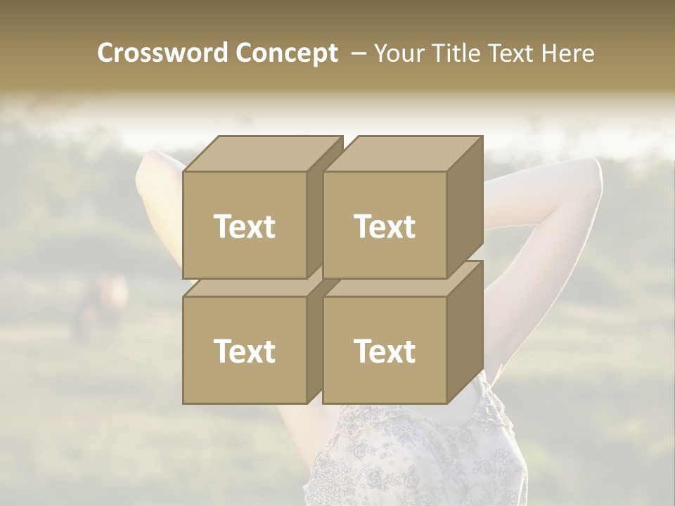 Free Field Breathe PowerPoint Template