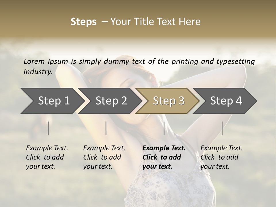Free Field Breathe PowerPoint Template
